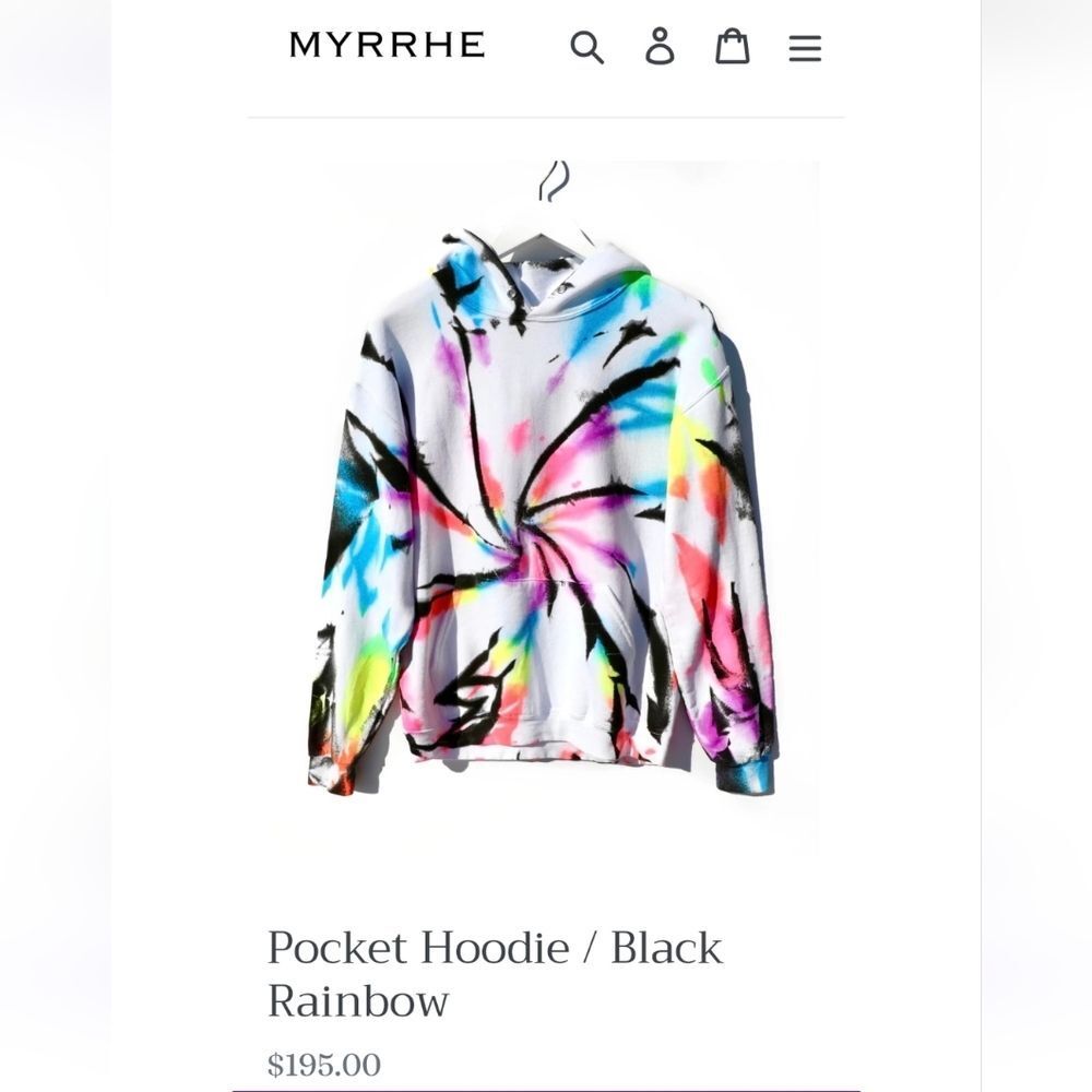 MYRRHE Tie Dye Sweats
